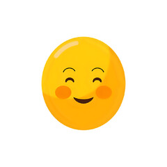 Smiling Emoji: A Happy Yellow Face Illustration