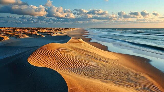 texel island dunes and beaches video