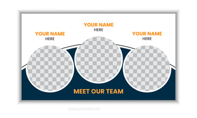 Professional business PowerPoint presentation slides template design. Infographic elements template set for web, print, annual report use for modern company profile