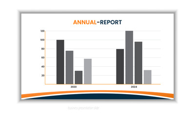 Professional business PowerPoint presentation slides template design. Infographic elements template set for web, print, annual report use for modern company profile
