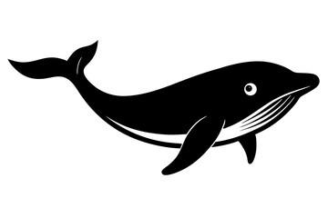 Obraz premium vector illustration of a cartoon shark