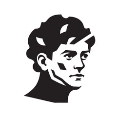 Ai Renaissance Restorer Silhouette Vector