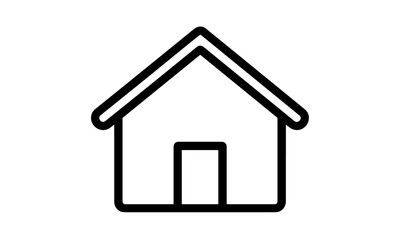House, home icon, transparent background, architecture, vector illustration, building silhouette, real estate graphic, urban home layout, modern house, living space, isolated design.