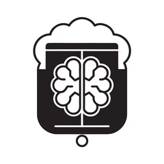 Fossil Thought Pattern Scanner Vector