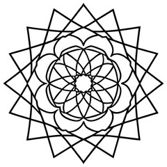 Simple Geometric Mandala Bundle