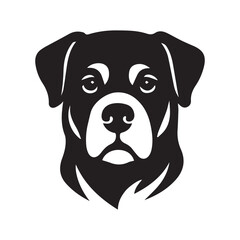 Majestic Rottweiler Dog Breed A Stunning Black and Tan Canine Portrait