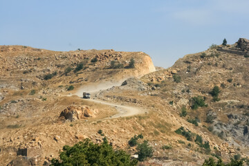 landscape in the mountains