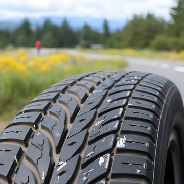 Tires are inoperable due to wear