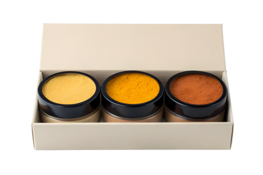 Gourmet Spice Gift Set Turmeric, Paprika, and Saffron