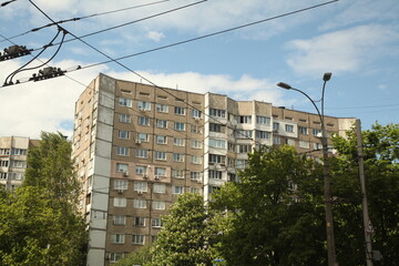 Ukraine. Kyiv. 2025. Urban summer landscape