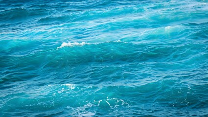 blue water in Ocean background