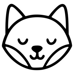 Fox Animal Face