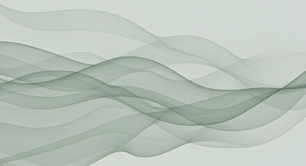 Elegant Green Wave Background Abstract Design for Presentations and Websites