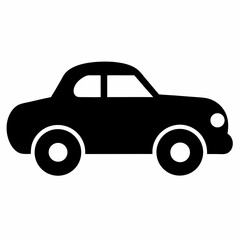 vector illustration of a toy car