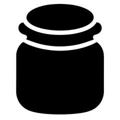 jar of milk vector