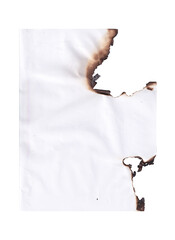 Burnt Paper Edge PNG - Scorched Border, Distressed Texture, Grunge Overlay, or Fire Damaged Design...