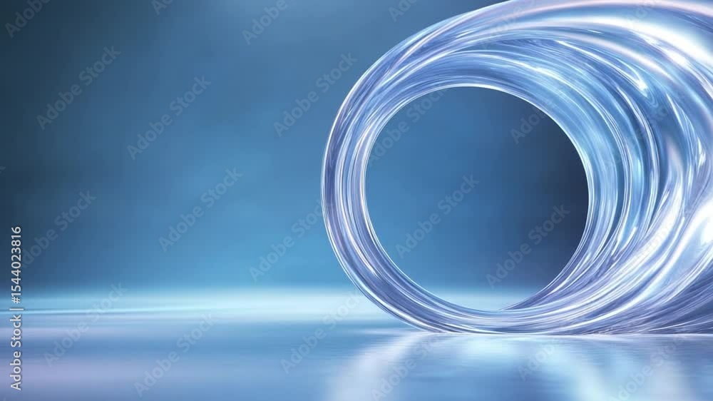 Poster abstract elegance: an artistic swirl of light, meticulously crafted to evoke a sense of movement and