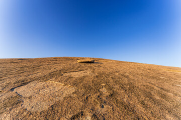 Panoramic View of Enchanted Rock State Natural Area, Texas, USA