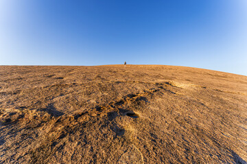 Panoramic View of Enchanted Rock State Natural Area, Texas, USA