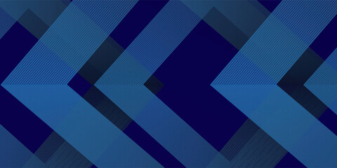 Dark blue background. Modern line stripes curve abstract presentation background. Luxury paper cut background. Abstract decoration