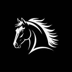 Horse head logo