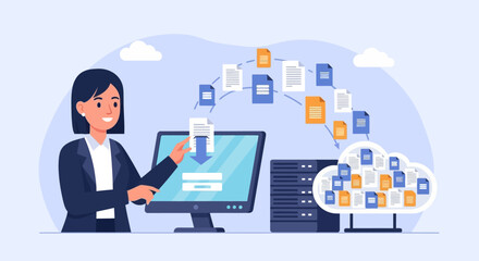 Efficient Data Transfer and Cloud Storage Solutions for Business