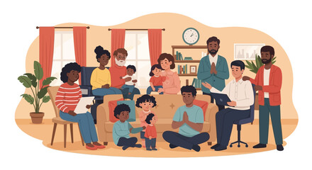 Multigenerational Black Family Portrait A Celebration of Heritage and Unity