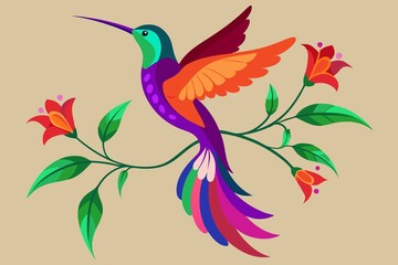 A beautifully detailed watercolor illustration on white background