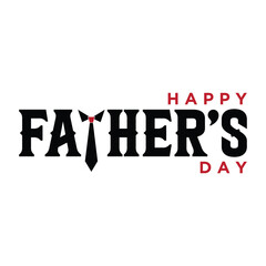 Happy Father’s Day Calligraphy design vector. Vector illustration.