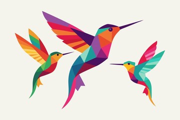  A design a vibrant and colorful vector illustration  on white background