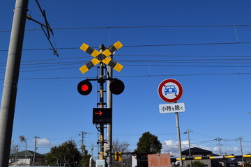 鉄道線路の踏切