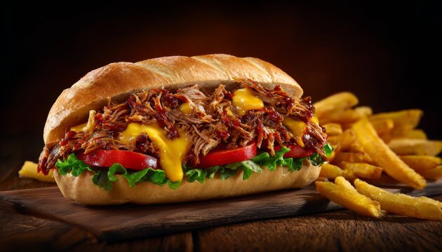 Luxurious open-concept home interior with a modern farmhouse kitchen, dining area, and exposed wooden beams. - Powered by Adobe