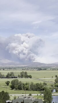The Conner Fire is located in Douglas County Nevada. This video was captured at approximately 2:30pm on June 20th 2025. As of this video the fire  is 0% contained on last update and is over 2000% acre