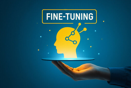 AI Brainstorming Concept &ndash; Neural Network Fine-Tuning in Progress