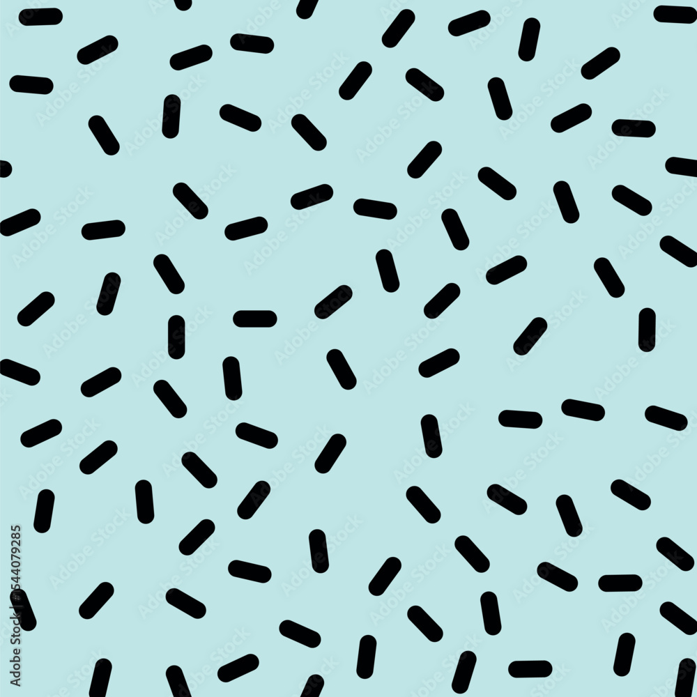 Poster this background features an engaging abstract seamless pattern with irregular black shapes on a soft