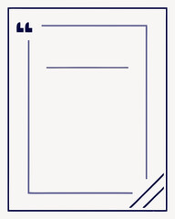 Creative Elegant Create A Professional Luxury Quote Template That P Vector Design