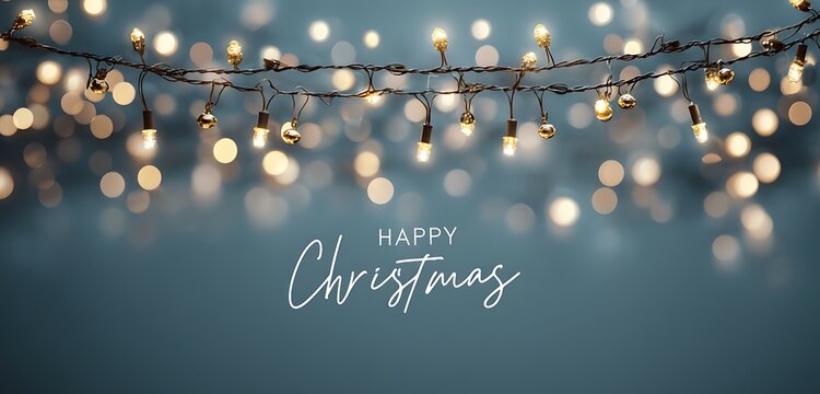 HAPPY CHRISTAMAS BACKGROUND OF THE 2026 WITH DECORATED LIGHTS AND STUNING BACKGROUND WITH ABSTTRCT LIGHTS AND CHRITSMAS TREE BACKGROUND 