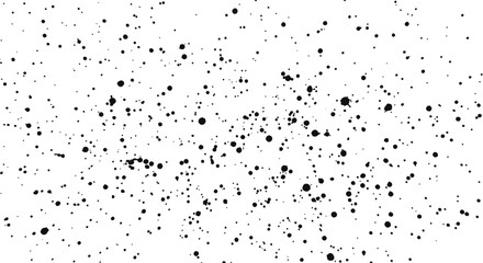 Black & White Speckled Dots Grunge Texture - AI Generative
