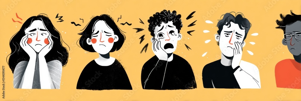 Aufkleber Exploring Common Mood Triggers and Coping Responses Through Emotional Expressions and Individual Experiences Across Diverse Situations
