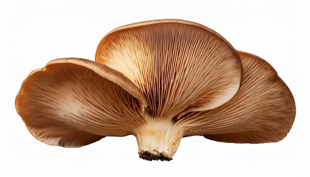 isolated verpa bohemica mushroom