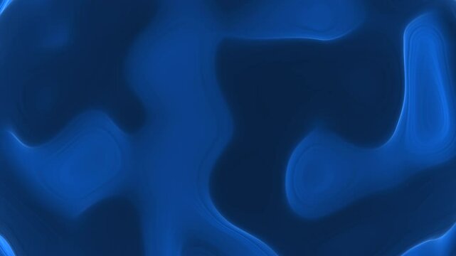 A visually captivating blue, wavy pattern resembling liquid or water is featured in the image, prompting curiosity with its ambiguous intent