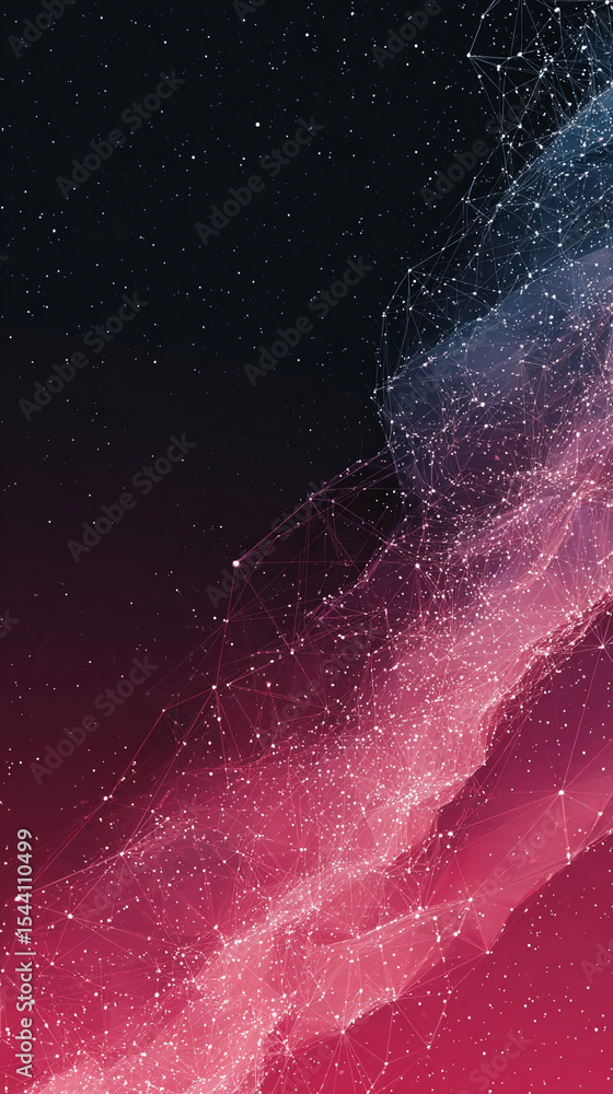Poster futuristic high-tech background with sleek lines and glowing elements, symbolizing innovation, digit