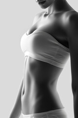 Naklejka premium woman