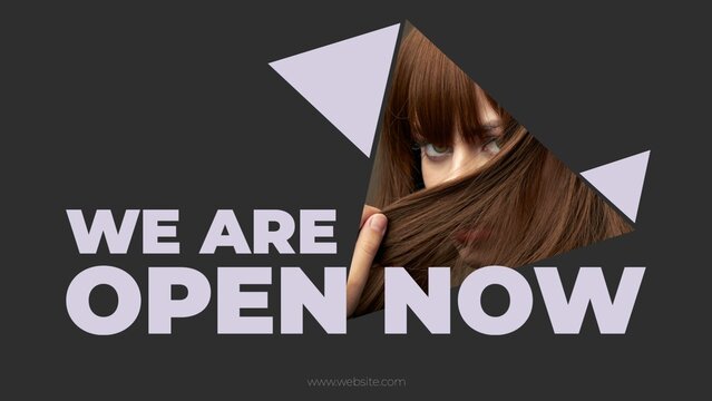 Banner Open Slide / Wide