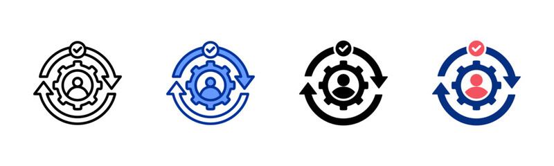 Continuity icon sheet multiple style collection