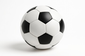 Fototapeta premium Professional soccer ball isolated on white background for sports equipment design