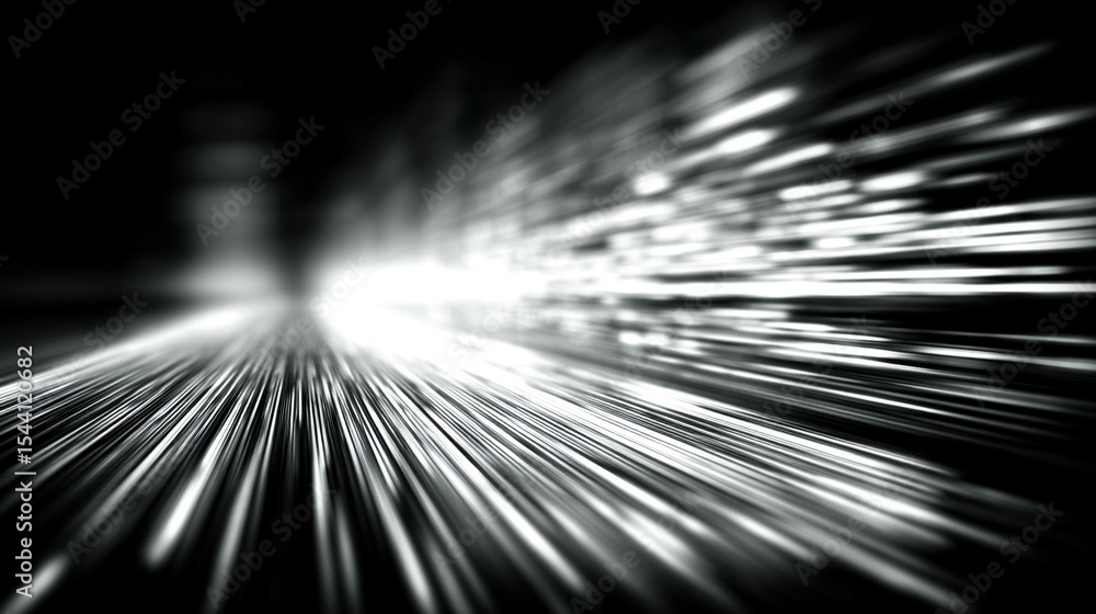 Poster abstract silver technology background with horizontal lines and blocks. digital network design symbo