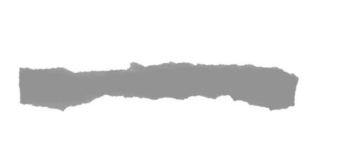 A solitary grey torn paper scrap adrift in the dark void representing fragility and loss with on...