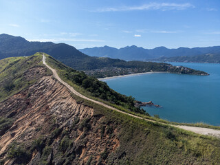 amazing coastal road passing through beaches