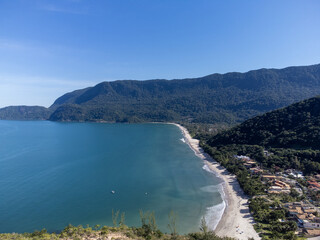 wonderful guaeca beach with turquoise blue water